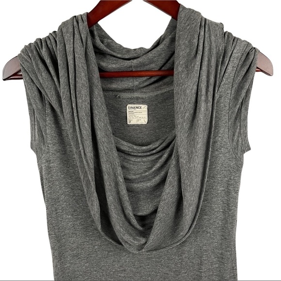 L’AGENCE cowl neck midi jersey dress - Picture 6 of 12